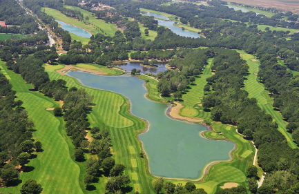 Gloria alter Golfplatz- Luftbild