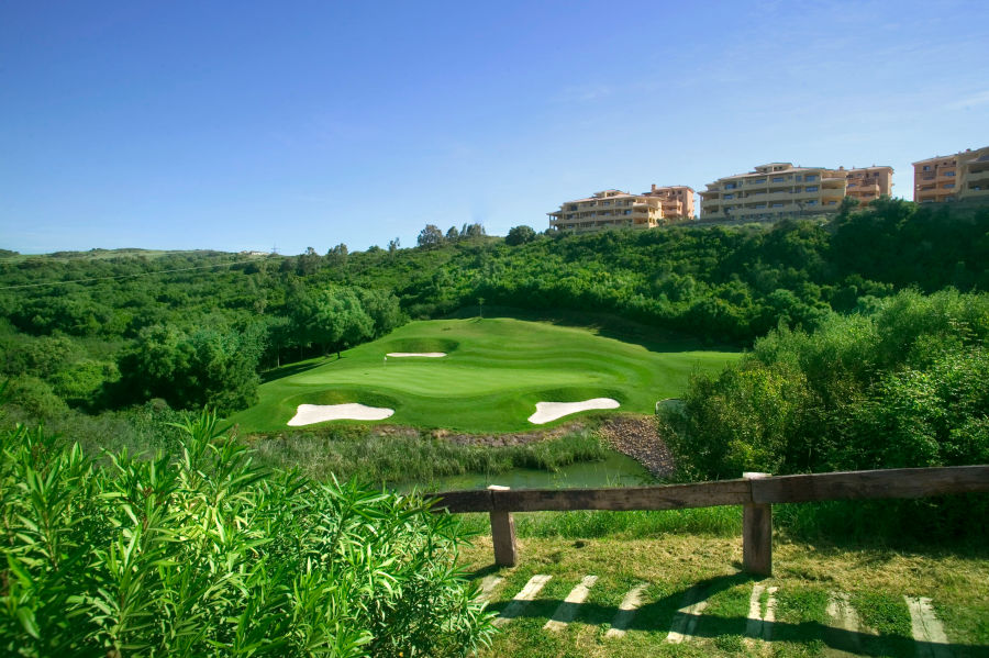 Golfplatz und Hotel