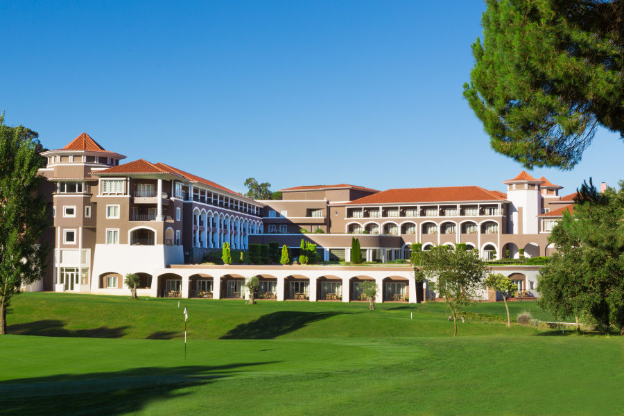 Hotel- Golfplatz Aussicht
