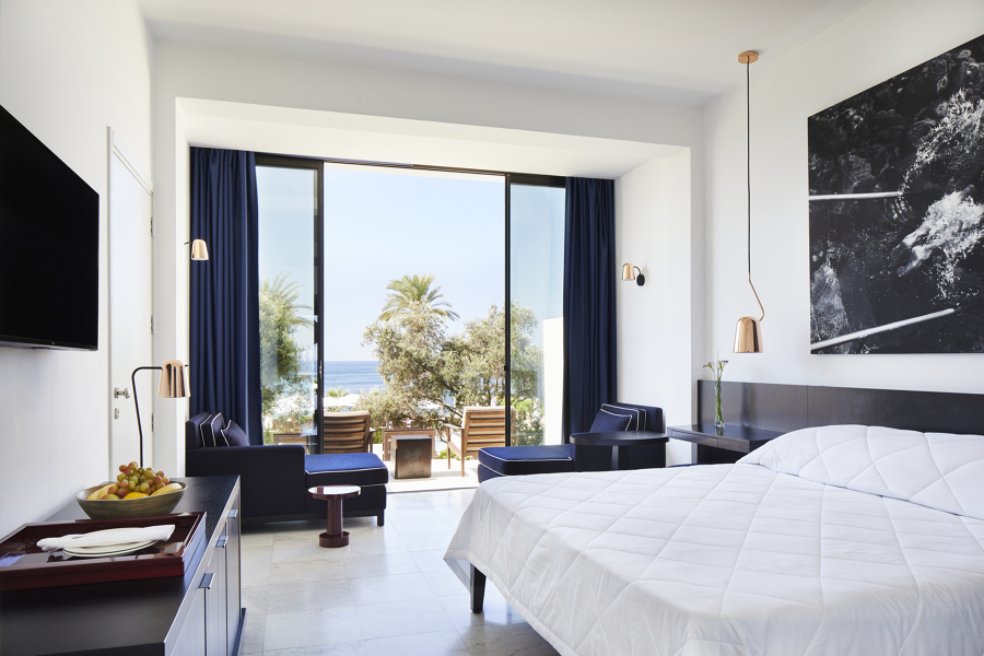 Doppelzimmer mit Terrasse und Meerblick